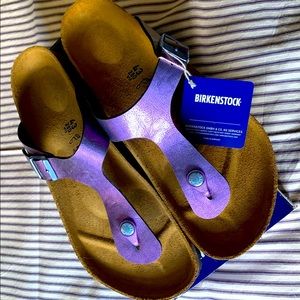 Birkenstock Gizeh Gemm Violet Birko-flor 43R - New